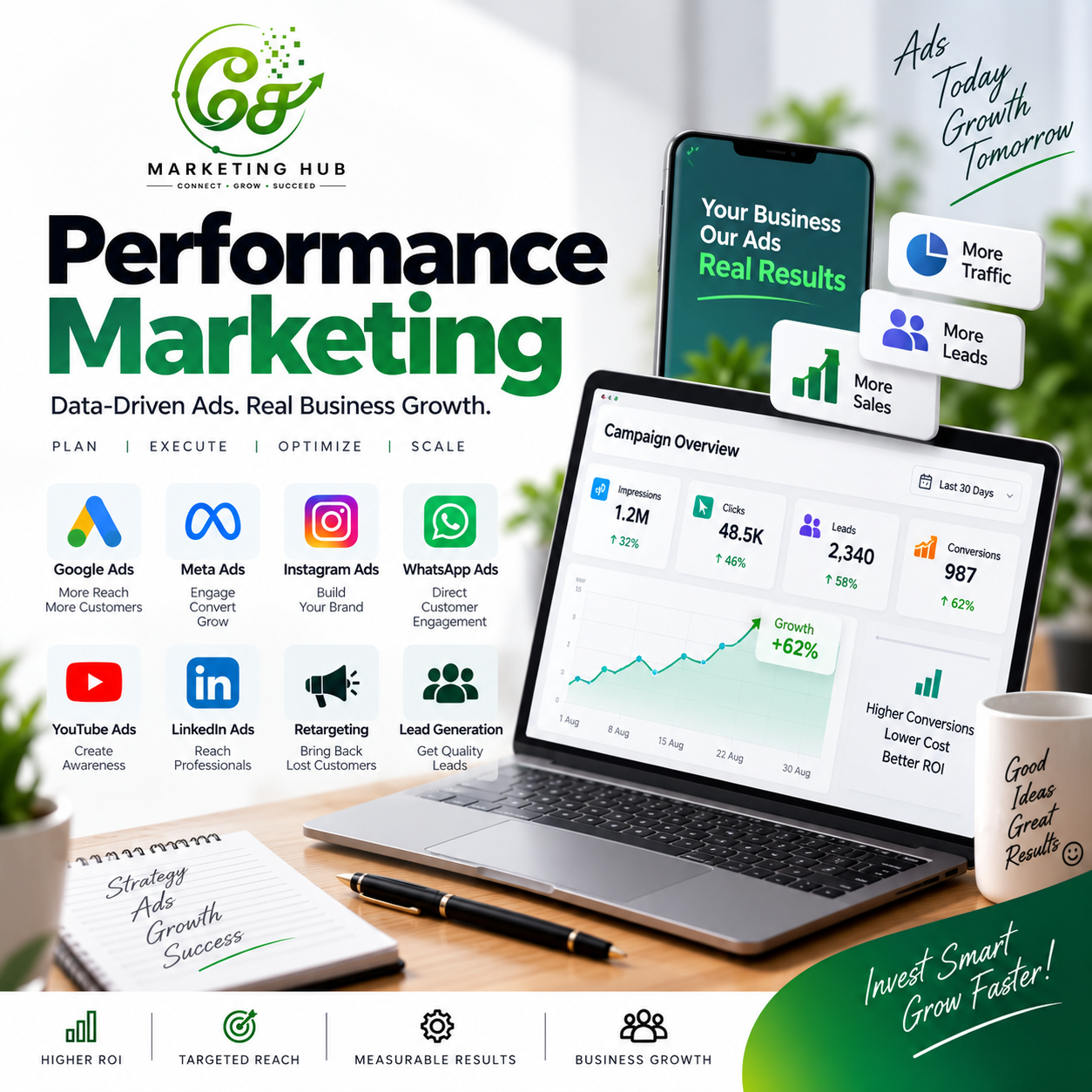 Performance marketing services